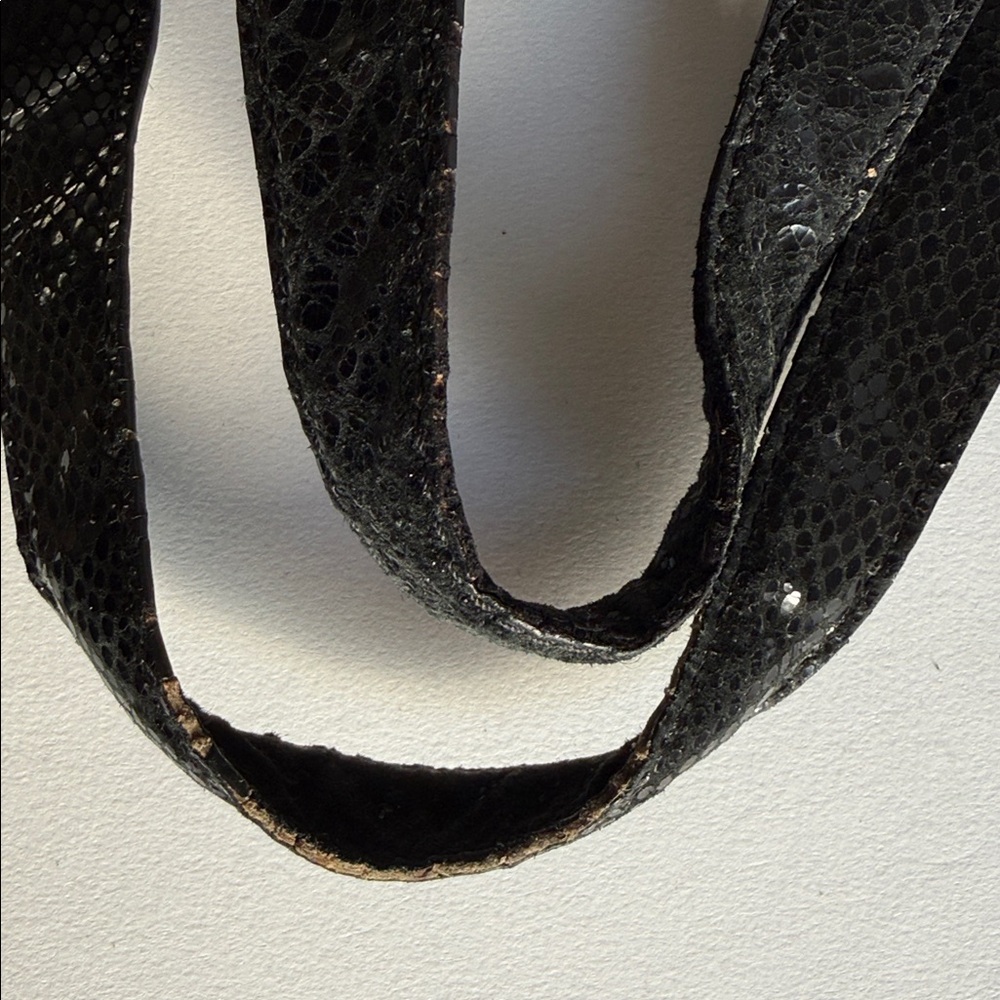 Michael Kors Black Python Handbag - image 4